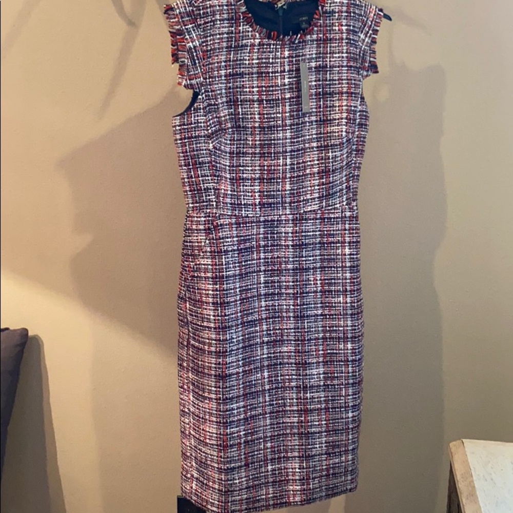 Brand New Resume Dress in Azalea Tweed